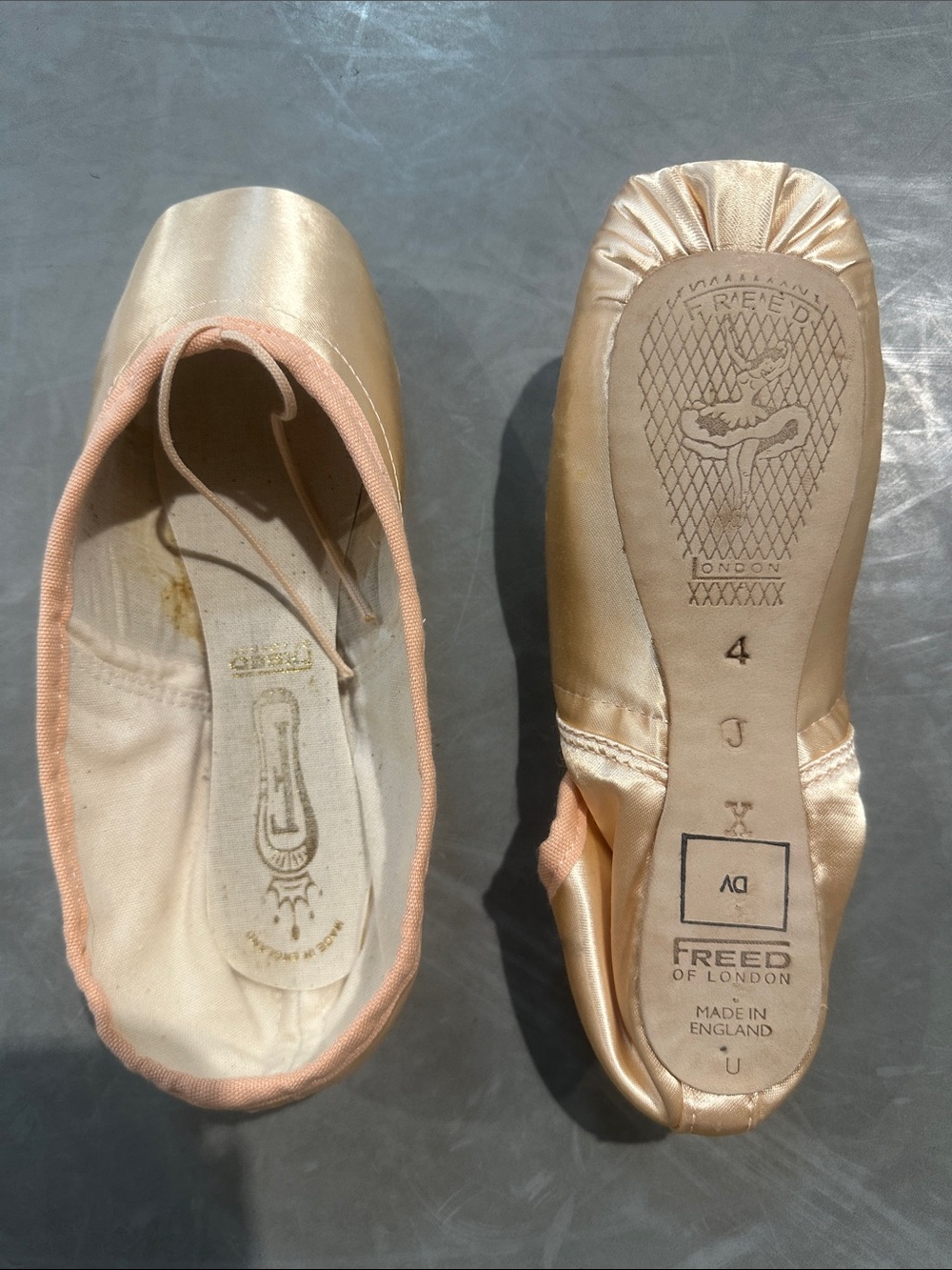 Freed of London pointe shoes